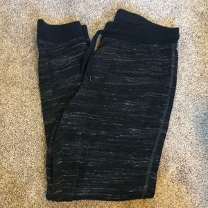 Heathered joggers